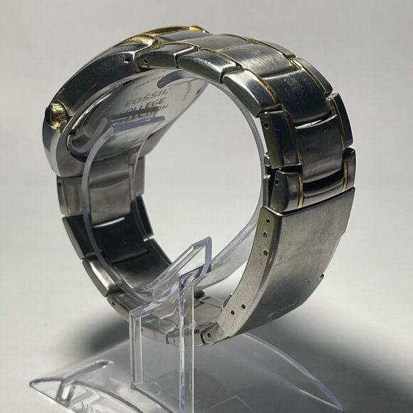 Baylor Bears NCAA Stainless-Steel Chronograph Watch by Fossil NEW (RARE) - Picture 5 of 8